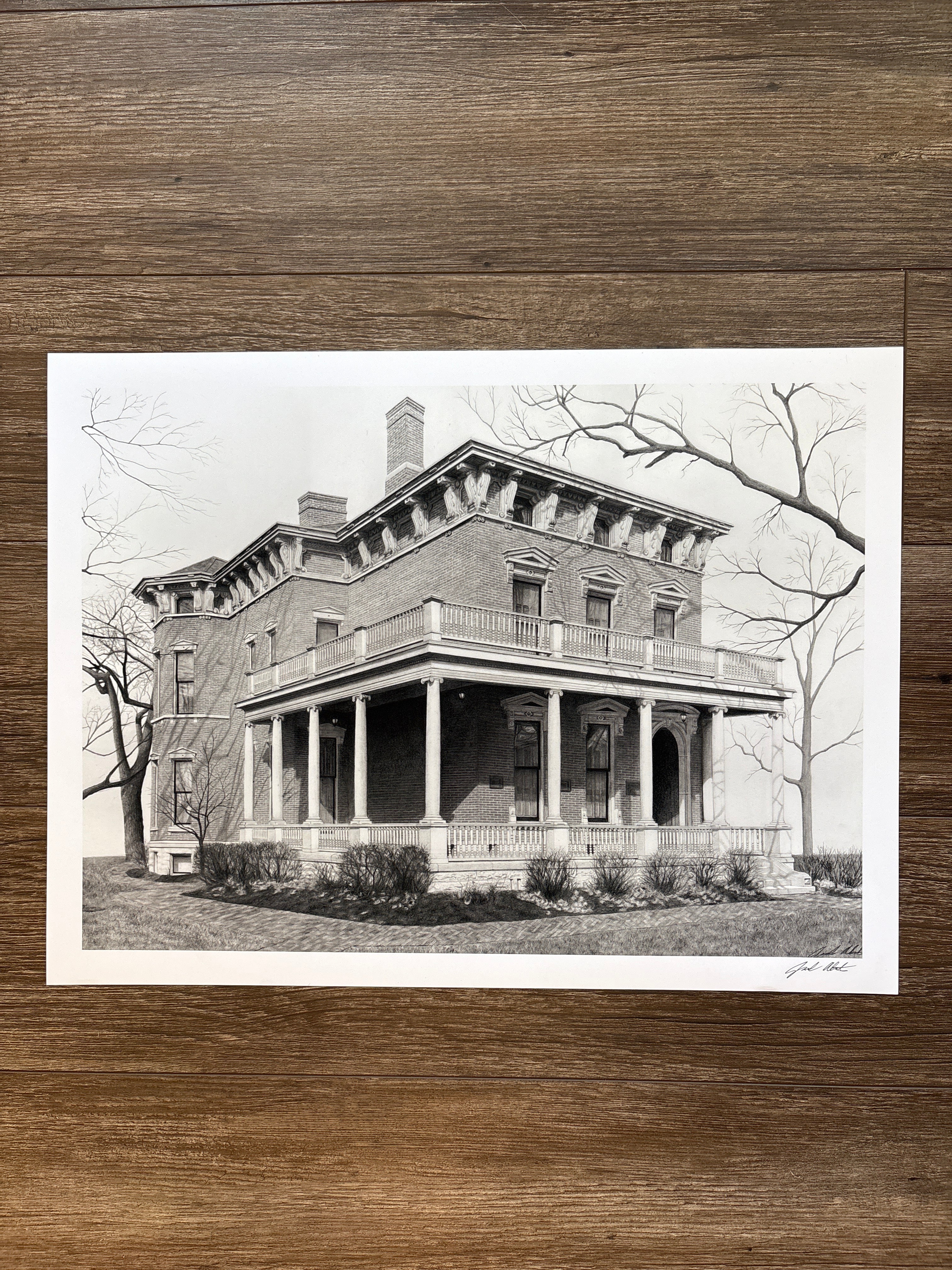 Benjamin Harrison - PRINT 18” x 24”