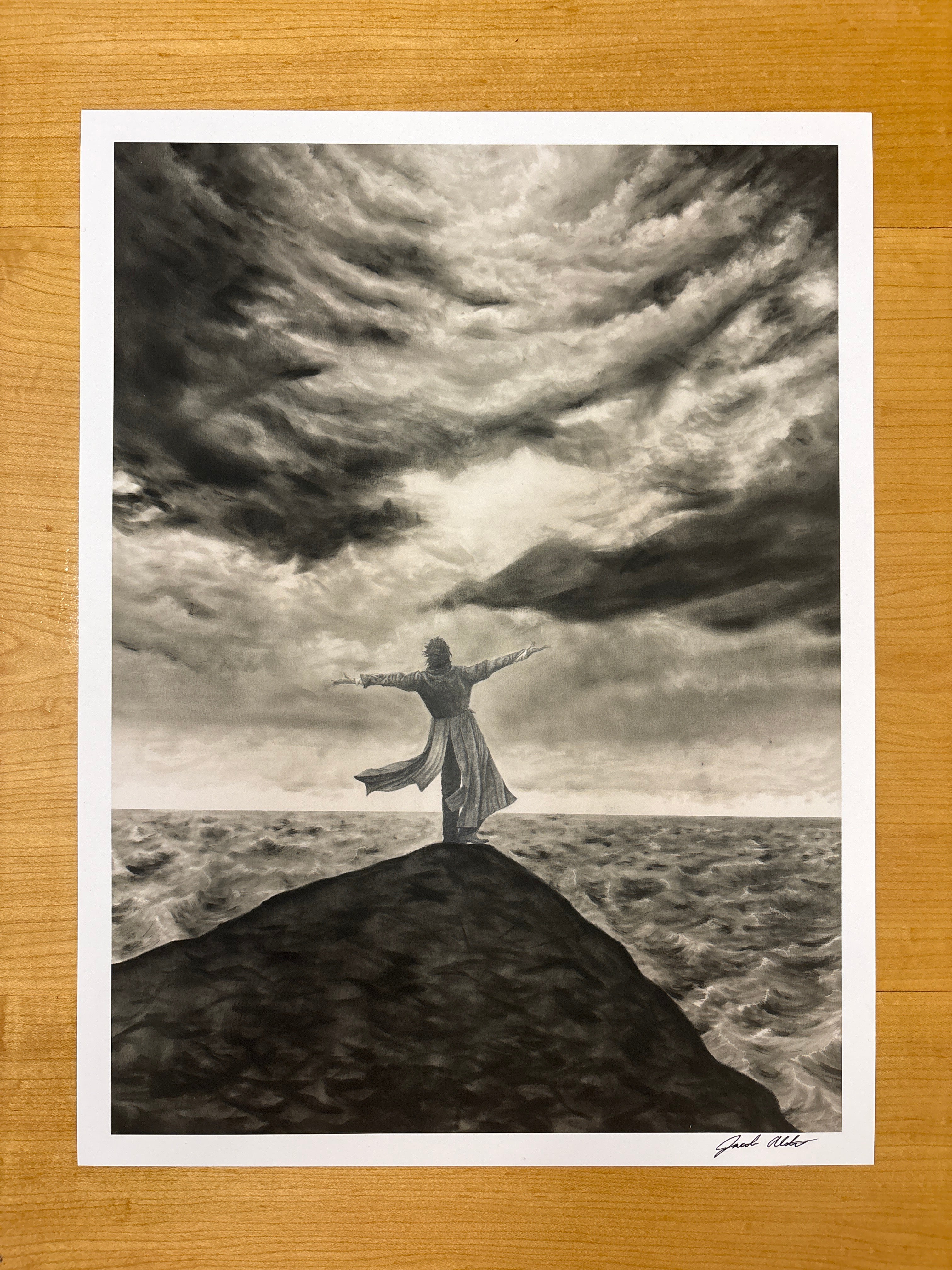 The Seer - PRINT 12” x 16”
