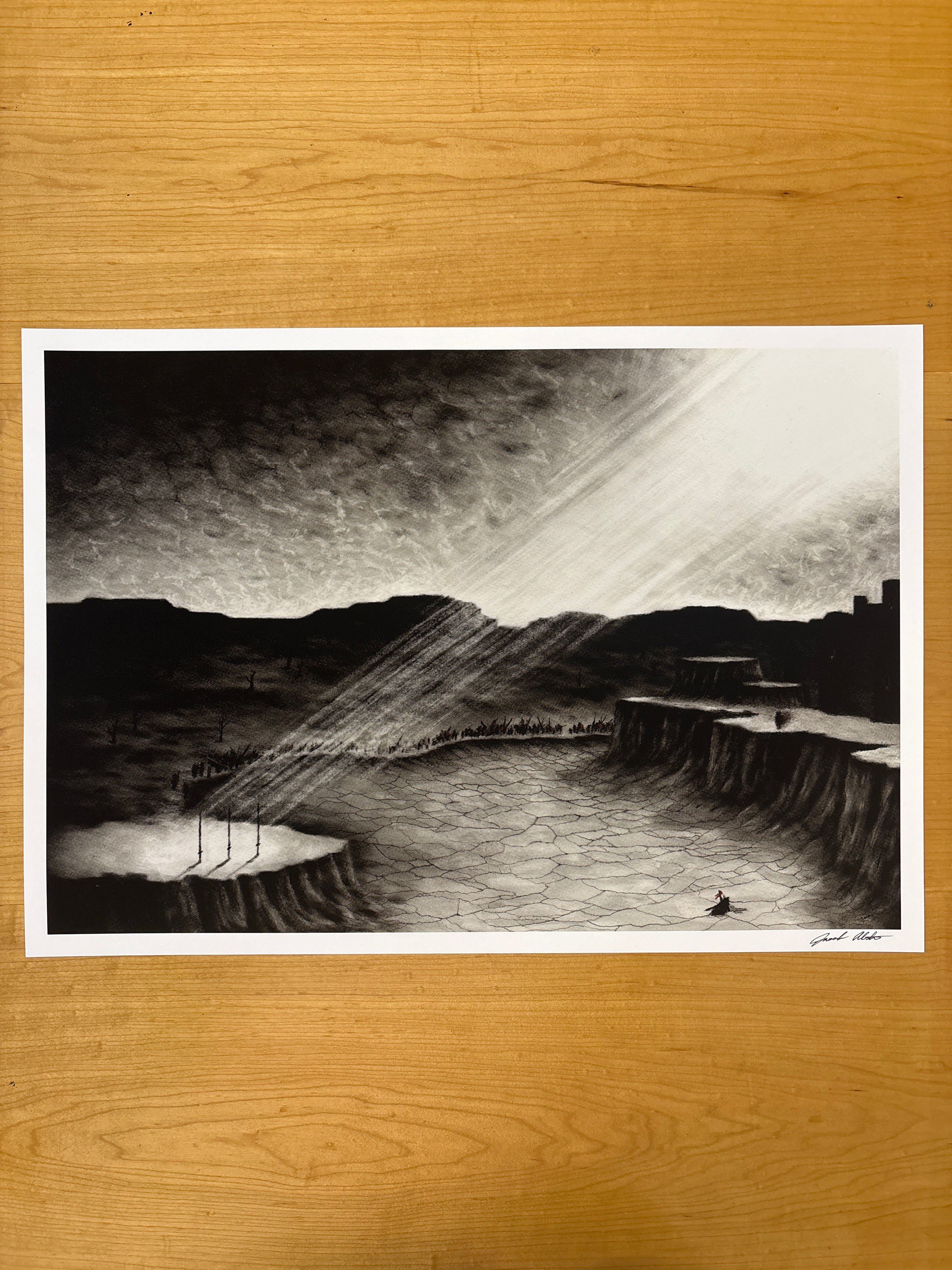 Golgotha - PRINT 14” x 20”