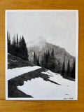 Mt. Washburn Thaw - PRINT 8” x 10”