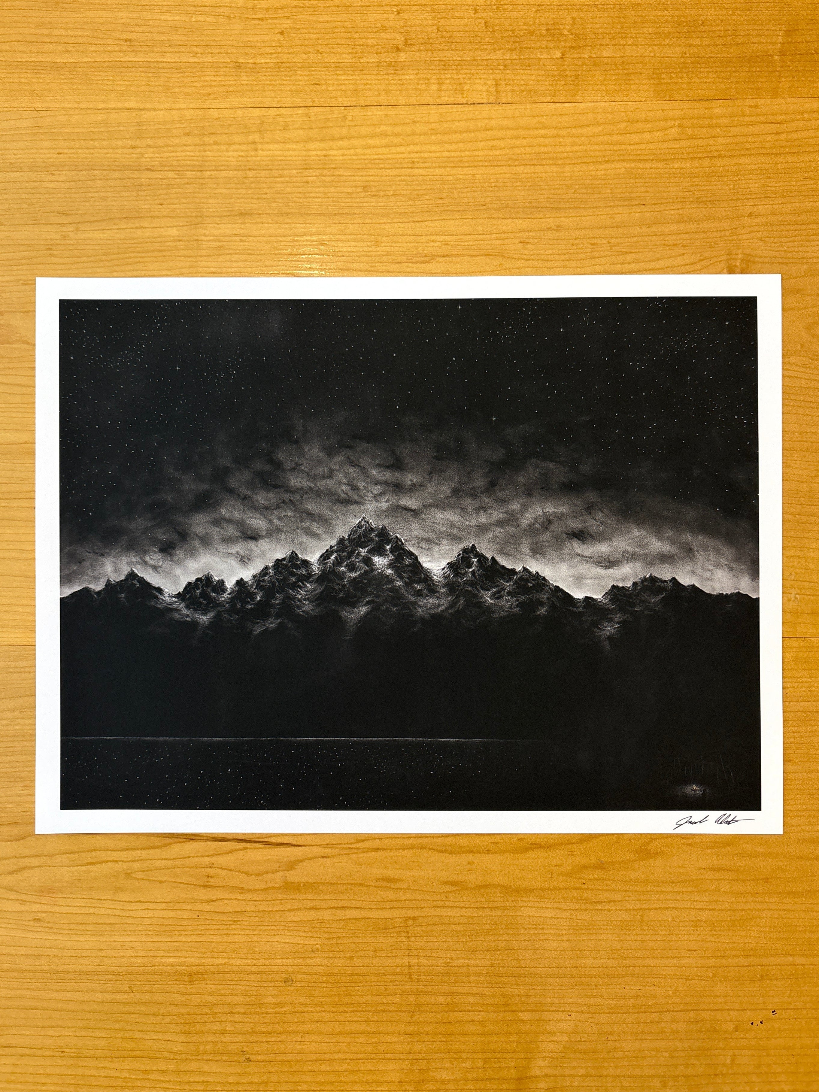 Heavenly Lights - PRINT 12” x 16”